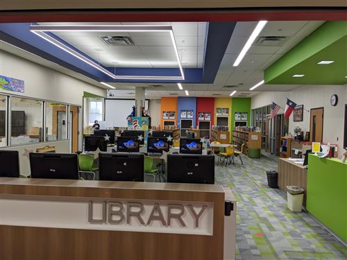 Photo of the Crockett Library. Photo of the Crockett Library.